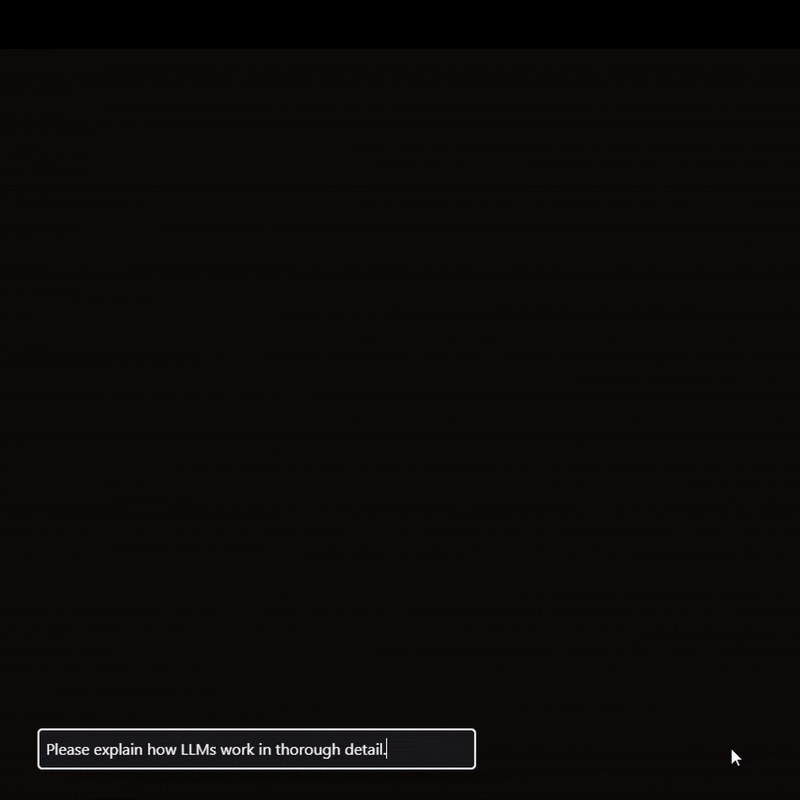 Streaming Chat